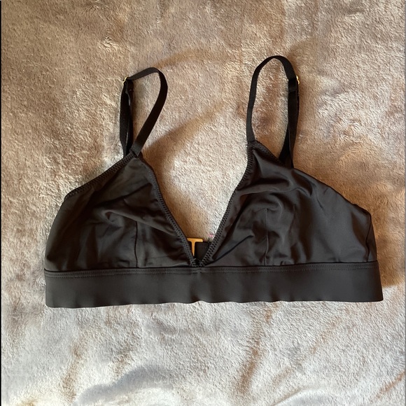 shiny black bralette - Picture 1 of 2